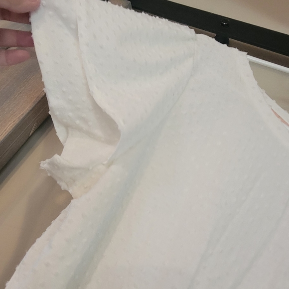 Women's off white/cream blouse - Picture 2 of 2